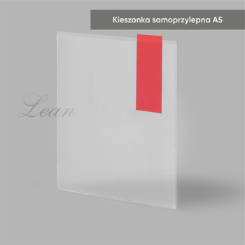 Kieszonka samoprzylepna A5 pionowa