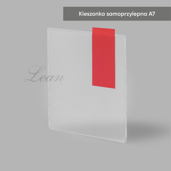 Kieszonka samoprzylepna A7 pionowa