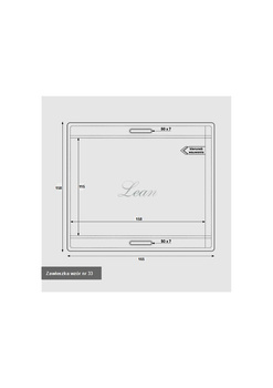Zawieszka wzór nr 33 - 158x115 mm - A6