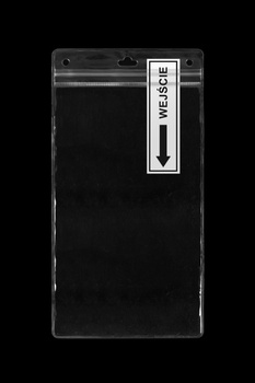 Holder wzór nr 873 - holder na telefon - wodoodporny z zamknięciem strunowym - 115x197 mm