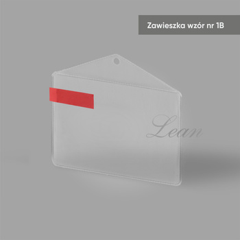 Zawieszka wzór nr 1B - 112x80 mm - A7