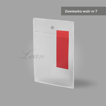 Zawieszka wzór nr 7 - 61x82 mm