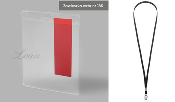 ZESTAW - Zawieszka 18K + Smycz nr 865