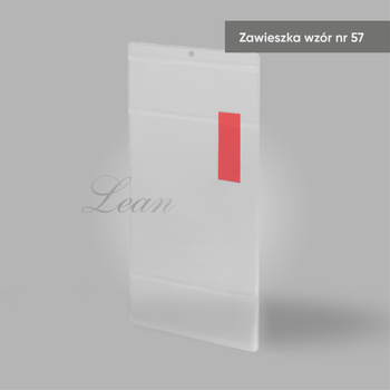 Zawieszka wzór nr 57 - 109x44 + 109x152 + 109x44 mm