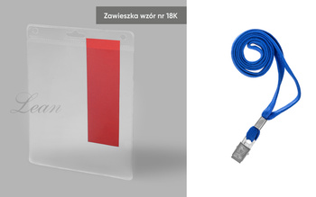 ZESTAW - Zawieszka 18K + Smycz nr 866