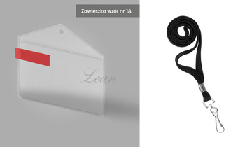 ZESTAW - Zawieszka 1A + Smycz nr 863