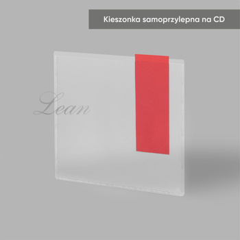 Kieszonka samoprzylepna na CD