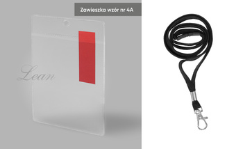 ZESTAW - Zawieszka 4A + Smycz nr 851