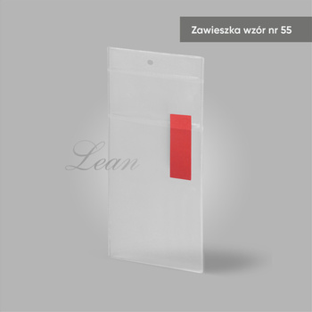 Zawieszka wzór nr 55 - 80x137 + 80x40 mm