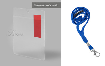 ZESTAW - Zawieszka 4A + Smycz nr 852