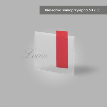 Kieszonka samoprzylepna 60x55 mm