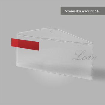 Zawieszka wzór nr 3A - 145x70 mm