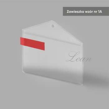 Zawieszka wzór nr 1A - 100x65 mm