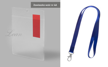 ZESTAW - Zawieszka 4A + Smycz nr 858