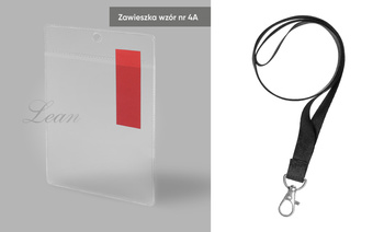 ZESTAW - Zawieszka 4A + Smycz nr 857