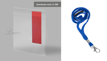ZESTAW - Zawieszka 18A PREMIUM + Smycz nr 852