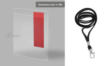 ZESTAW - Zawieszka 18A PREMIUM + Smycz nr 851