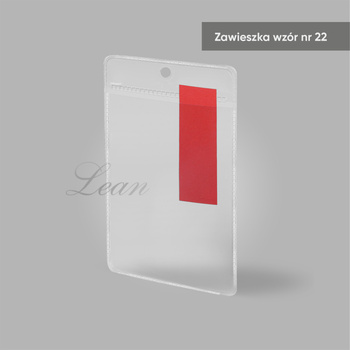 Zawieszka wzór nr 22 - 64x100 mm