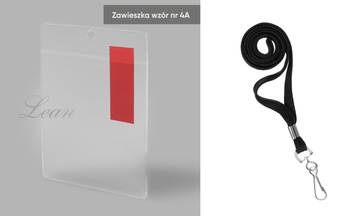 ZESTAW - Zawieszka 4A + Smycz nr 863