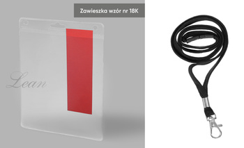 ZESTAW - Zawieszka 18K + Smycz nr 857