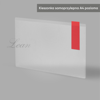 Kieszonka samoprzylepna A4 pozioma