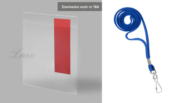 ZESTAW - Zawieszka 18A + Smycz nr 864