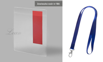 ZESTAW - Zawieszka 18A PREMIUM + Smycz nr 858