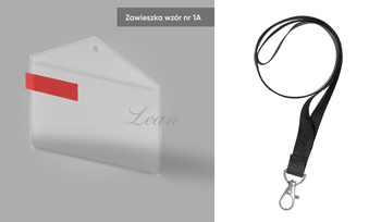 ZESTAW - Zawieszka 1A + Smycz nr 857