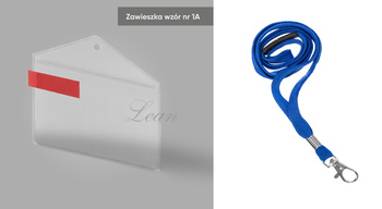 ZESTAW - Zawieszka 1A + Smycz nr 852