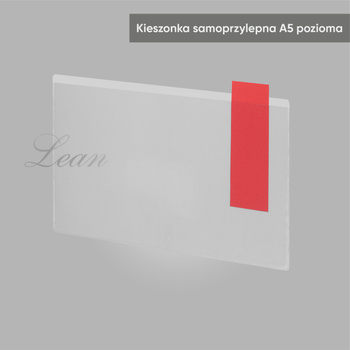 Kieszonka samoprzylepna A5 pozioma