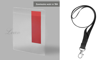 ZESTAW - Zawieszka 18A PREMIUM + Smycz nr 857