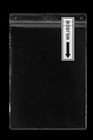 Holder wzór nr 869 - holder do identyfikatora - wodoodporny z zamknięciem strunowym - 160x219 mm - A5