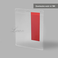 Zawieszka wzór nr 18K PREMIUM - 115x150 mm - A6 - KONFERENCYJNA