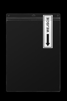Holder wzór nr 868 - holder do identyfikatora - wodoodporny z zamknięciem strunowym - 227x303 mm - A4