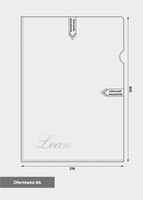 Ofertówka twarda z folii PVC - 0,20 mm - A4